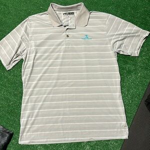 Pebble Beach Golf Shirt men’s athletic sports dry luxe performance